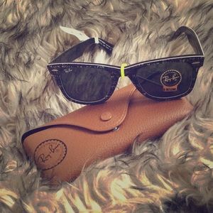 Peace love freedom ray ban wayfarer